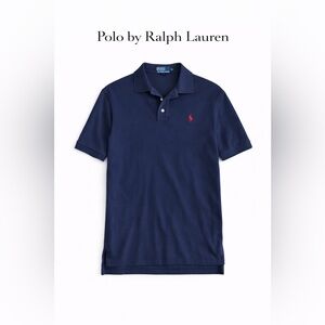 Polo Ralph Lauren Navy Blue Short Sleeve Polo Shirt Men’s XL Classic Y2K